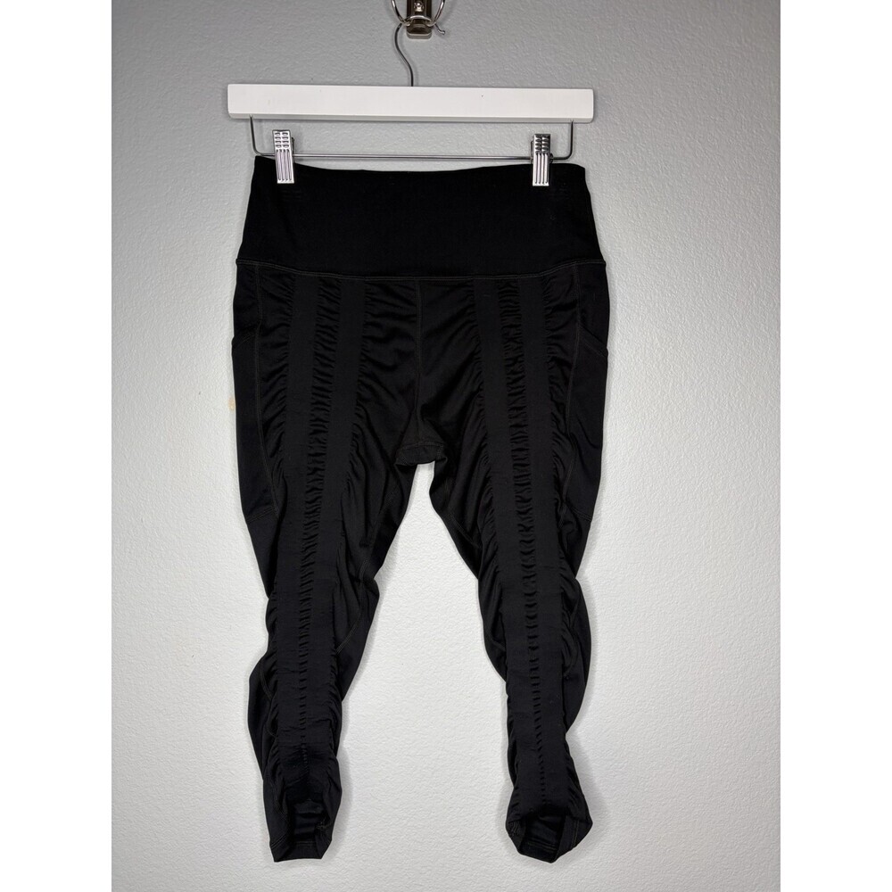 Sweetflexx Capris Hi-Rise Resistance Leggings black size 8 (21” inseam)
